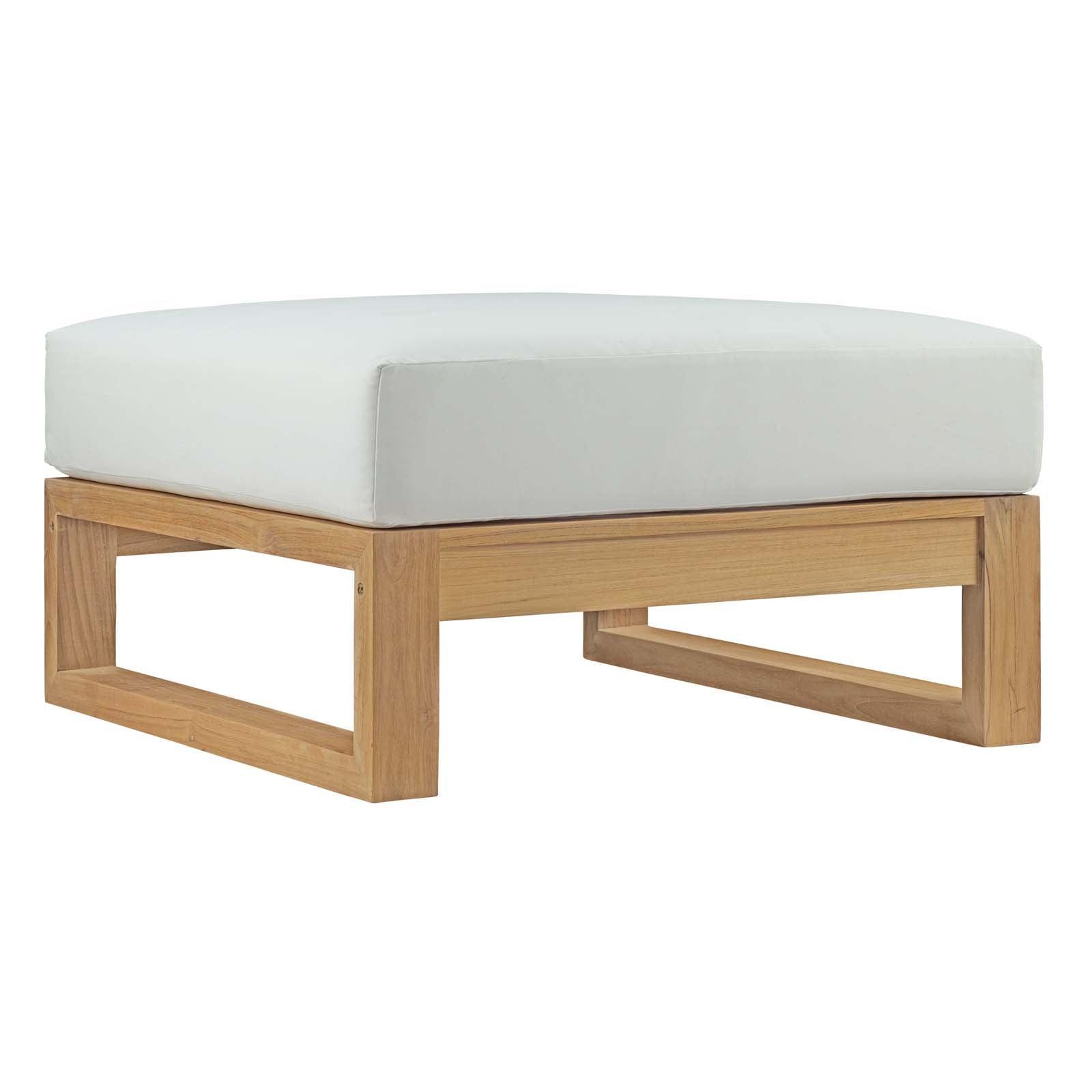 Modway Upland 5 Piece Outdoor Patio Teak Set FredCo