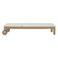 Modway Upland Outdoor Patio Teak Chaise FredCo