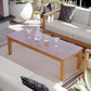 Modway Upland Outdoor Patio Teak Wood Coffee Table FredCo