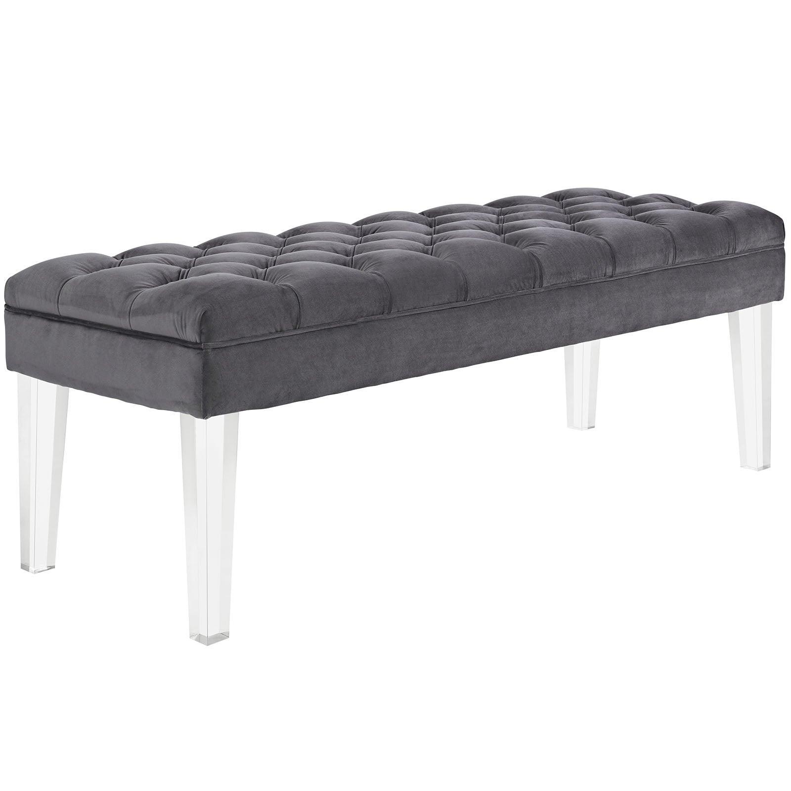 Modway Valet Performance Velvet Bench FredCo