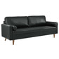 Modway Valour 81" Leather Sofa FredCo