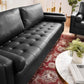 Modway Valour 81" Leather Sofa FredCo