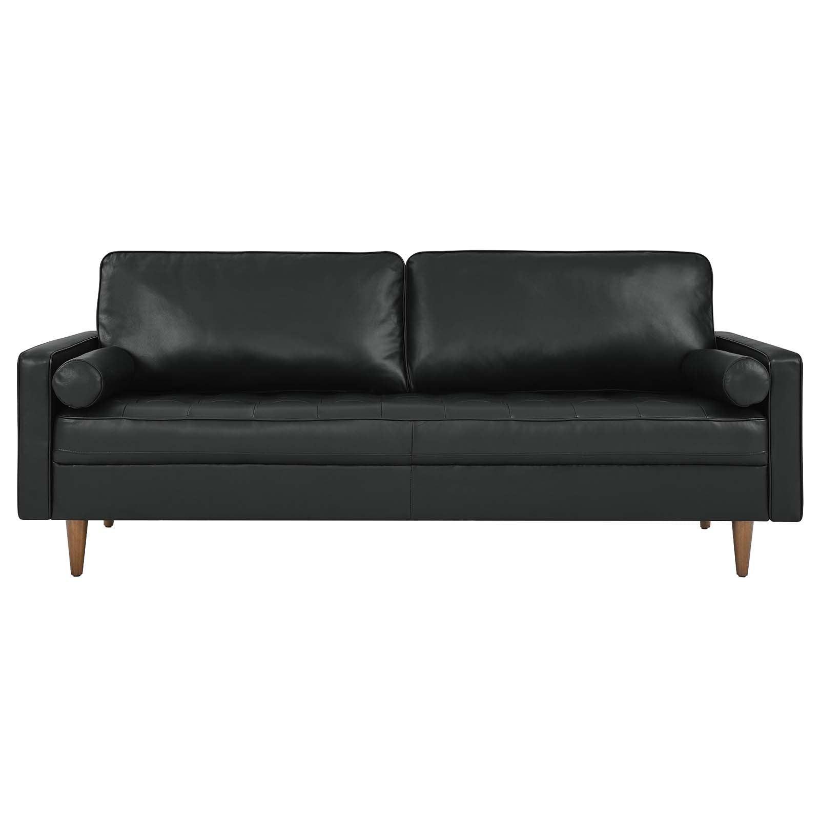 Modway Valour 81" Leather Sofa FredCo