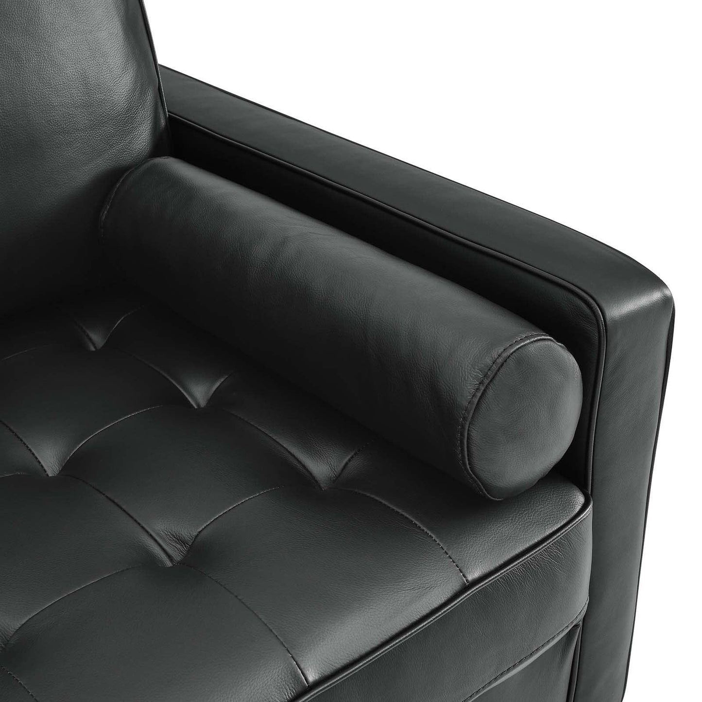 Modway Valour Leather Armchair FredCo