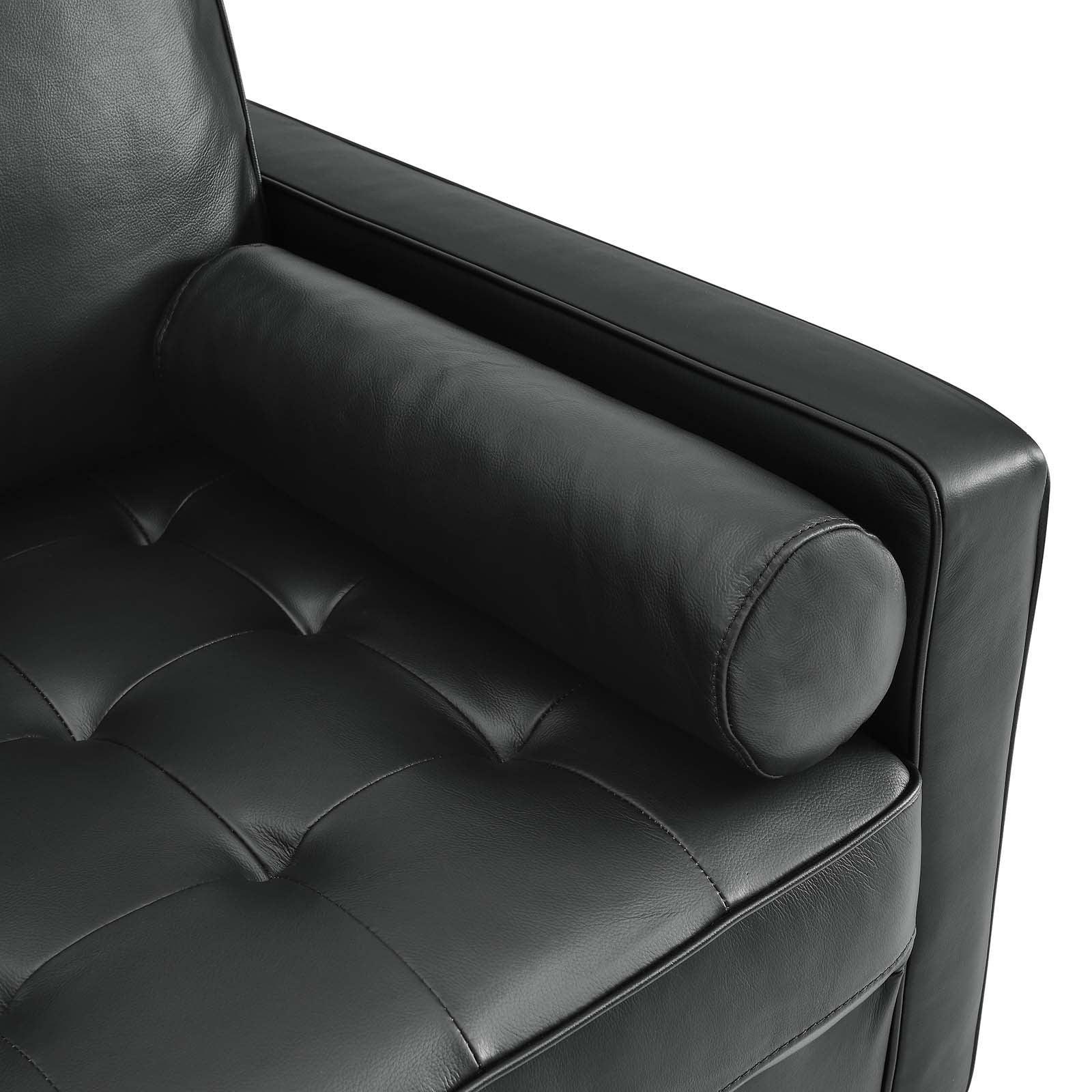 Modway Valour Leather Armchair FredCo