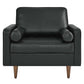 Modway Valour Leather Armchair FredCo