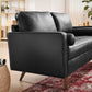 Modway Valour Leather Loveseat FredCo