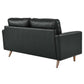 Modway Valour Leather Loveseat FredCo