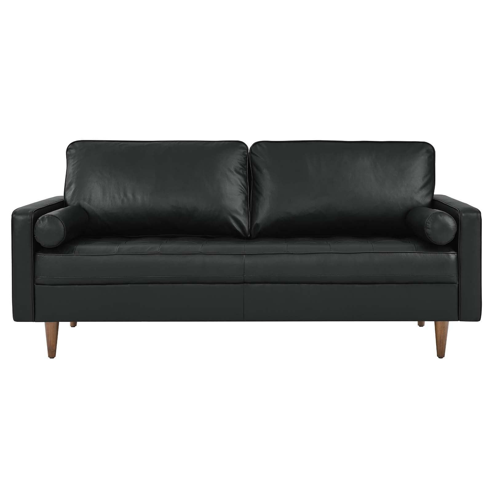Modway Valour Leather Sofa FredCo