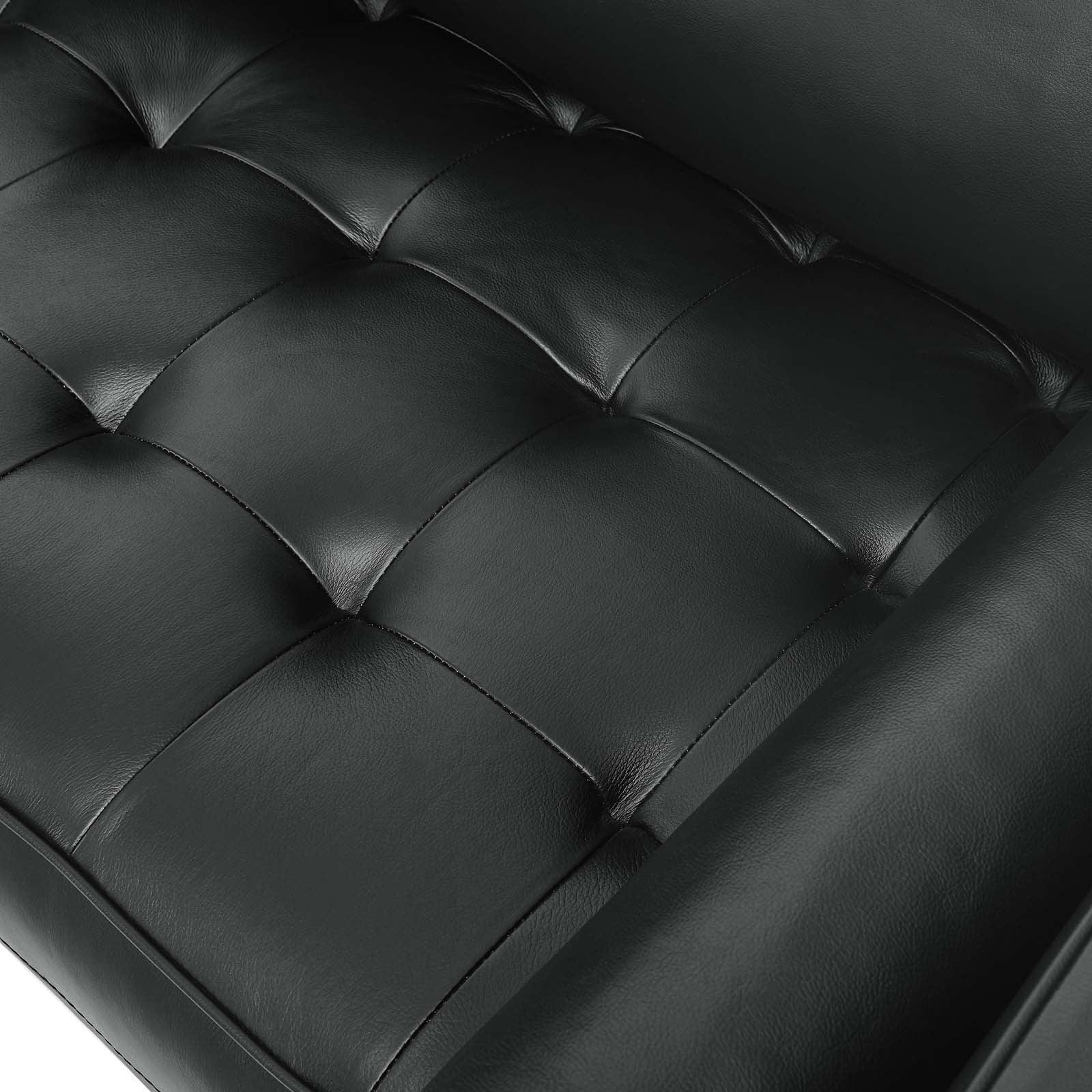 Modway Valour Leather Sofa FredCo
