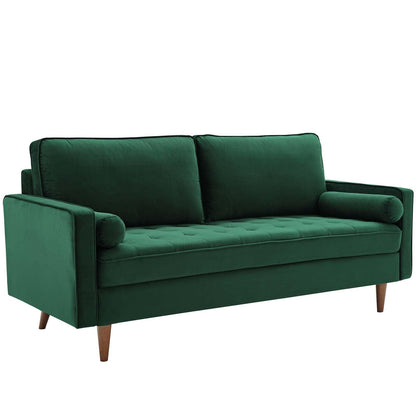 Modway Valour Performance Velvet Sofa FredCo