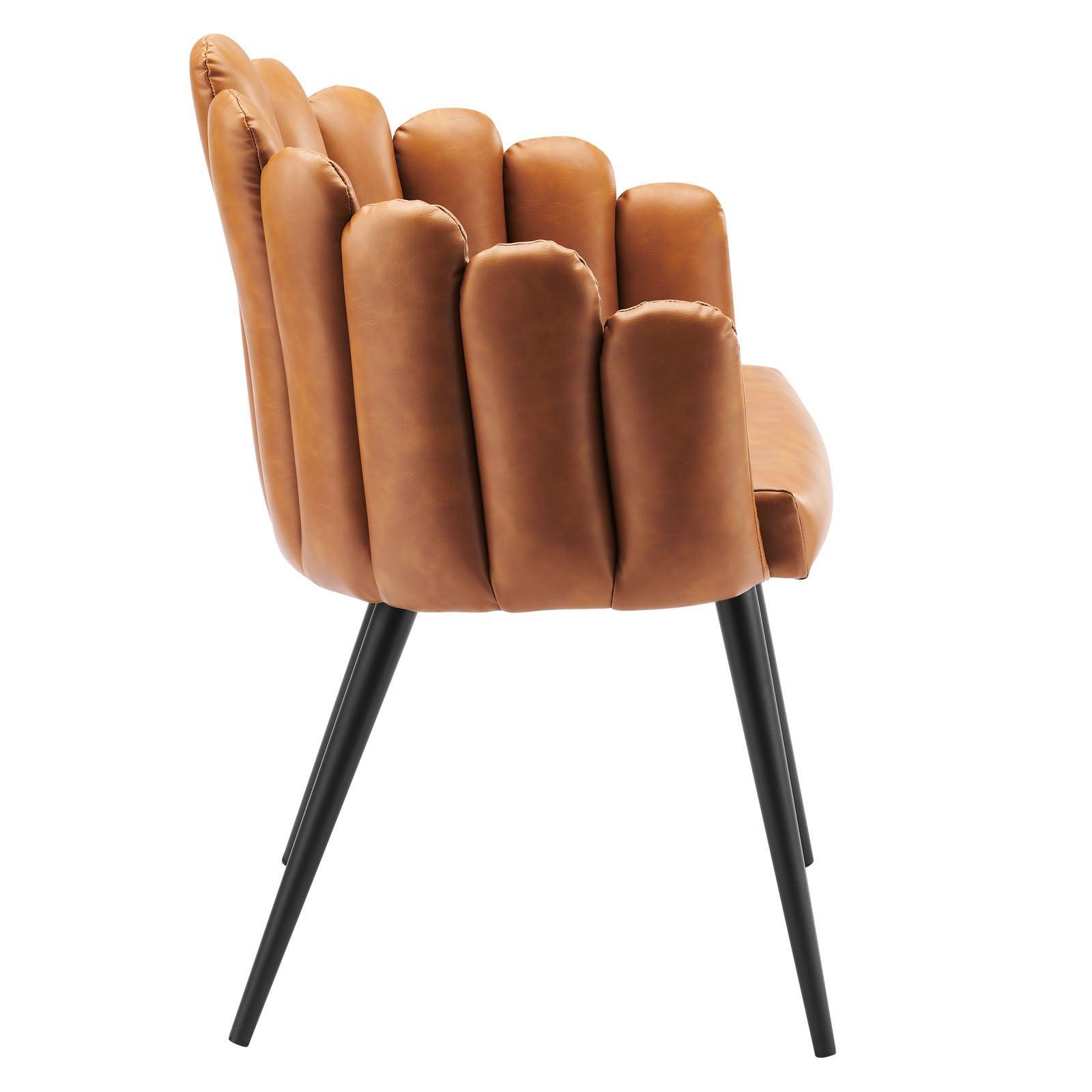 Modway Vanguard Vegan Leather Dining Chair FredCo