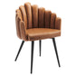 Modway Vanguard Vegan Leather Dining Chair Set of 2 FredCo