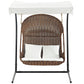 Modway Vantage Outdoor Patio Swing Chair With Stand FredCo
