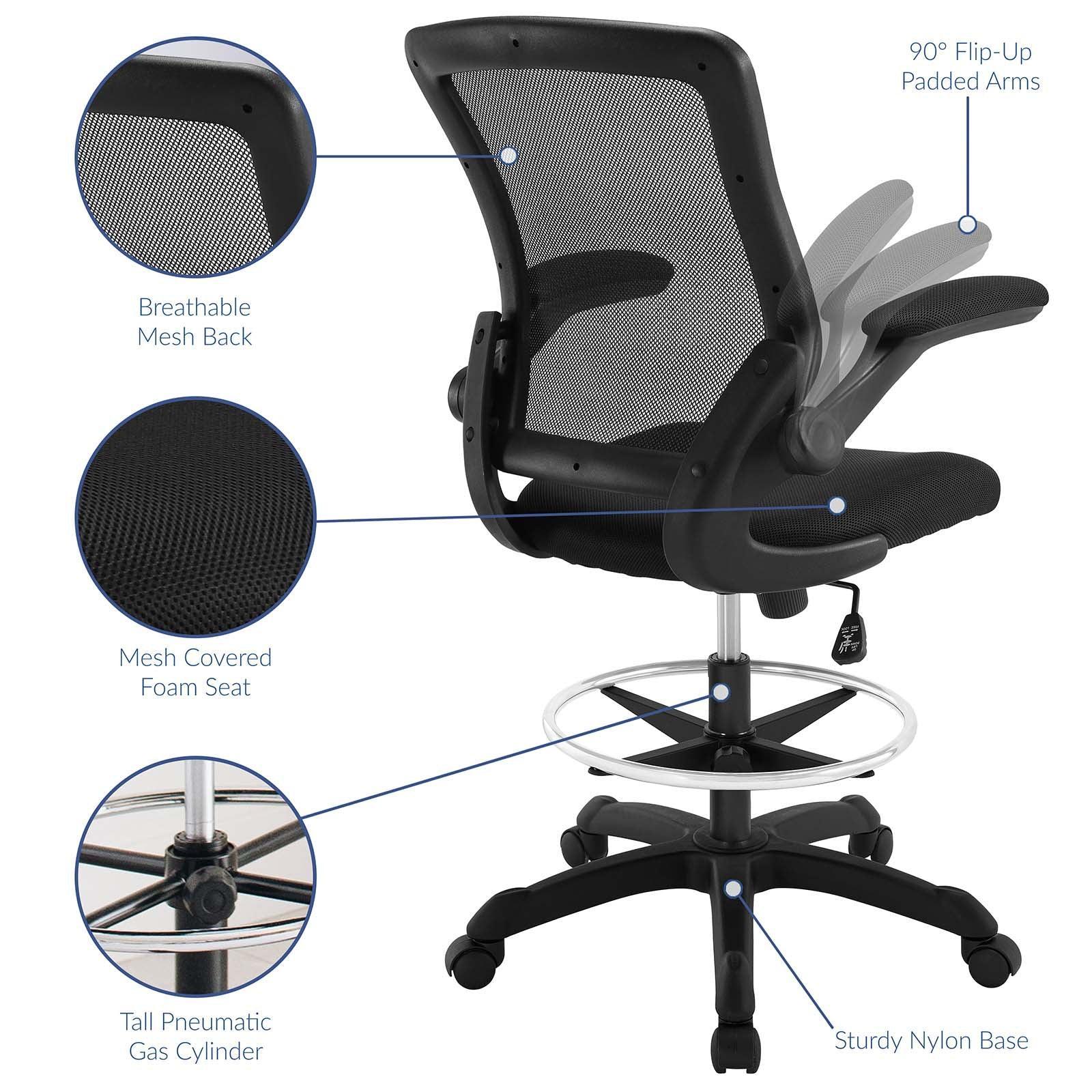 Modway Veer Drafting Chair FredCo