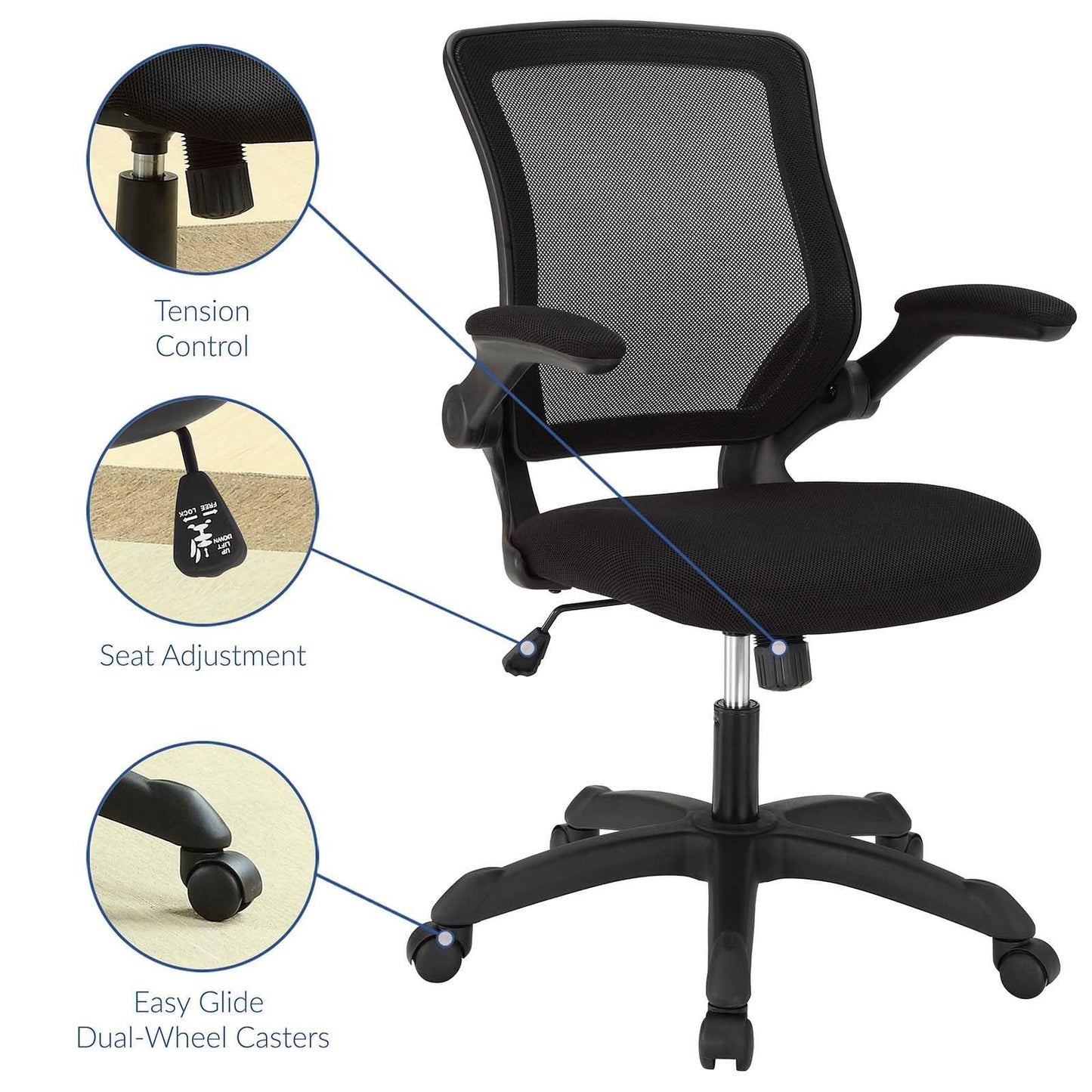 Modway Veer Mesh Office Chair FredCo