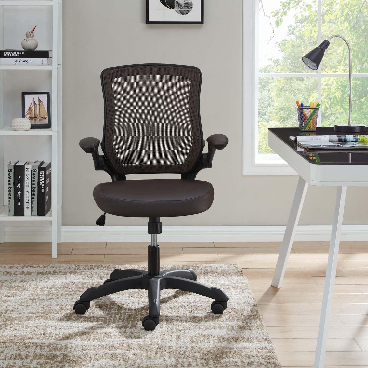 Modway Veer Vinyl Office Chair FredCo