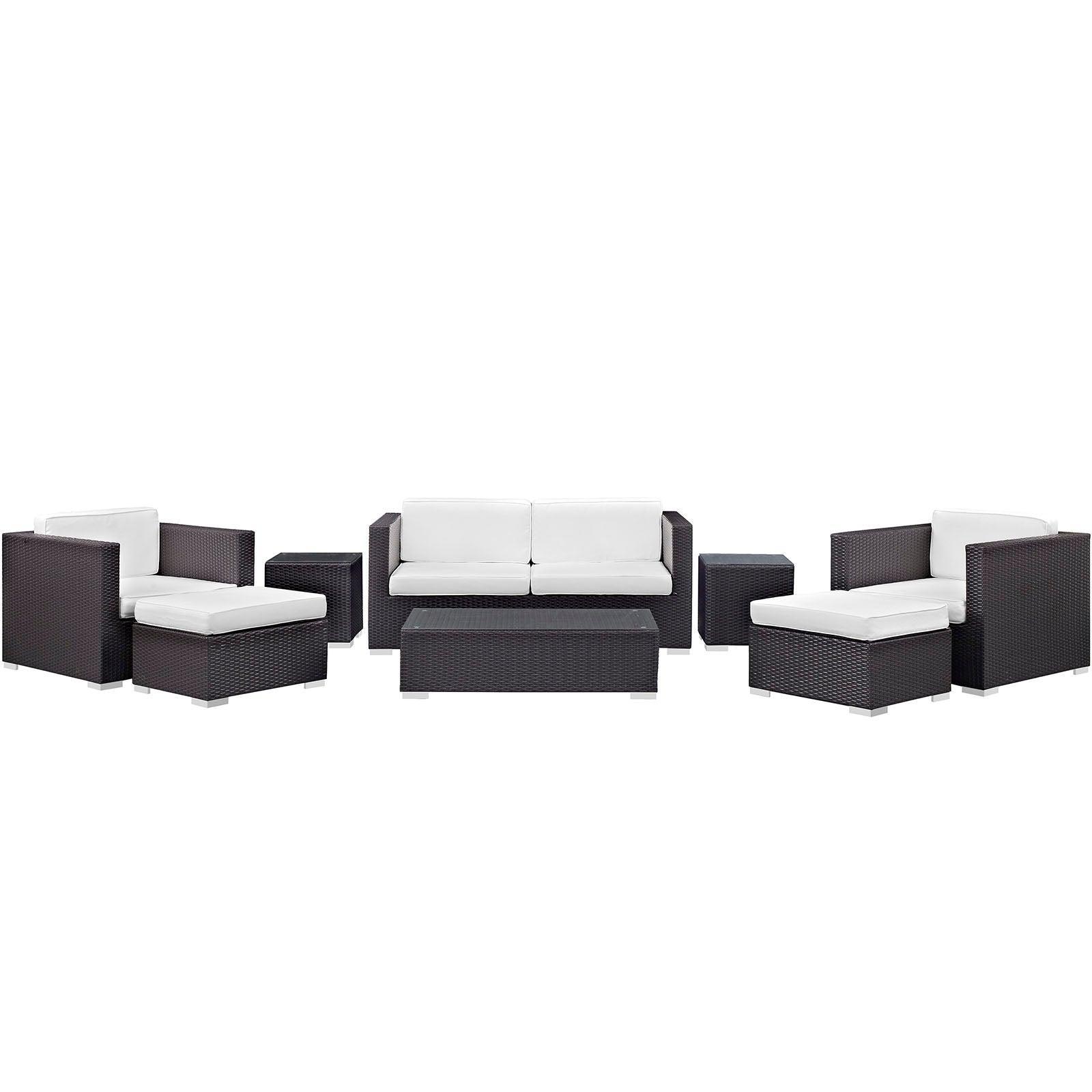 Modway Venice 8 Piece Outdoor Patio Sofa Set, EEI-610 FredCo