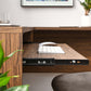 Modway Venture L-Shaped Wood Office Desk FredCo