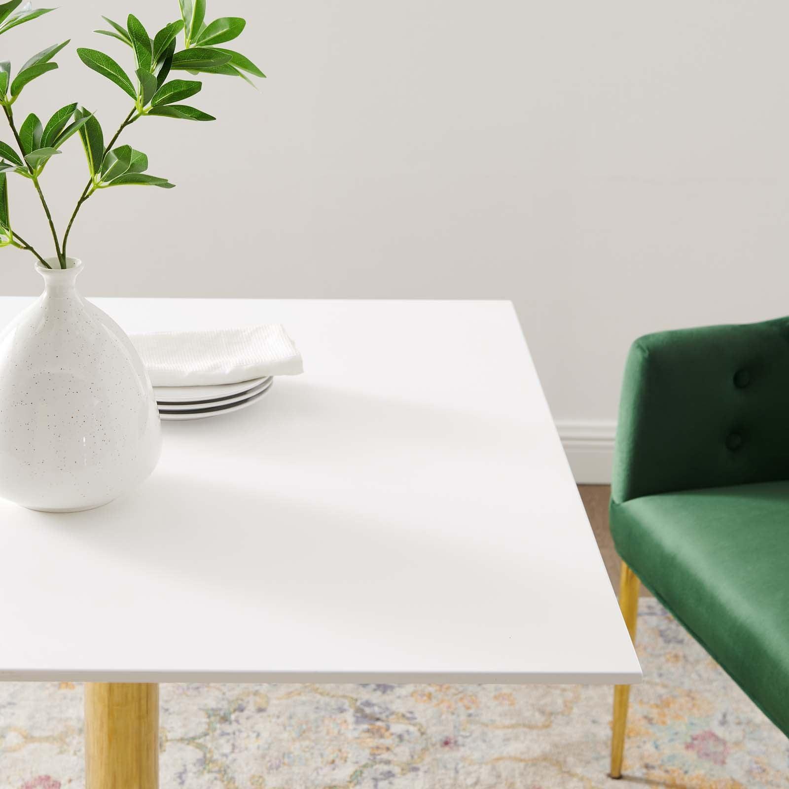 Modway Verne 35" Square Dining Table FredCo