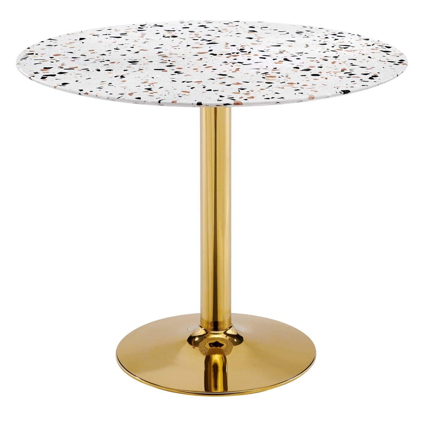 Modway Verne 36" Round Terrazzo Dining Table FredCo