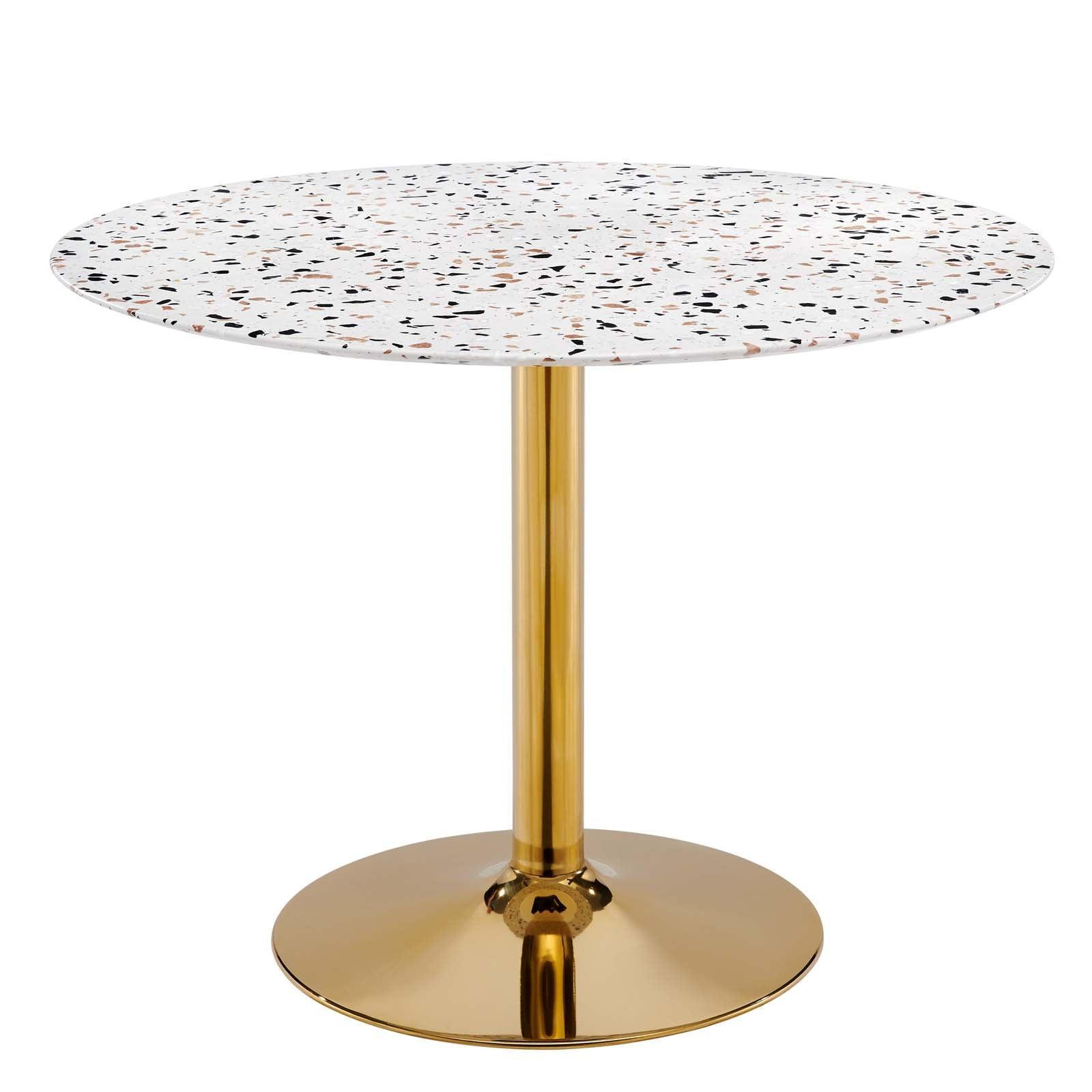 Modway Verne 40" Round Terrazzo Dining Table FredCo