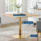 Modway Verne 40" Square Dining Table FredCo