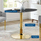 Modway Verne 42" Artificial Marble Dining Table FredCo