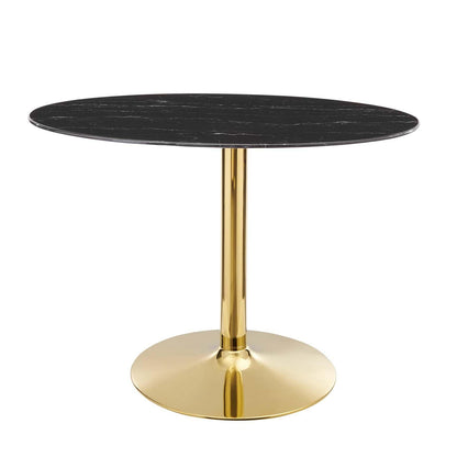 Modway Verne 42" Artificial Marble Dining Table FredCo