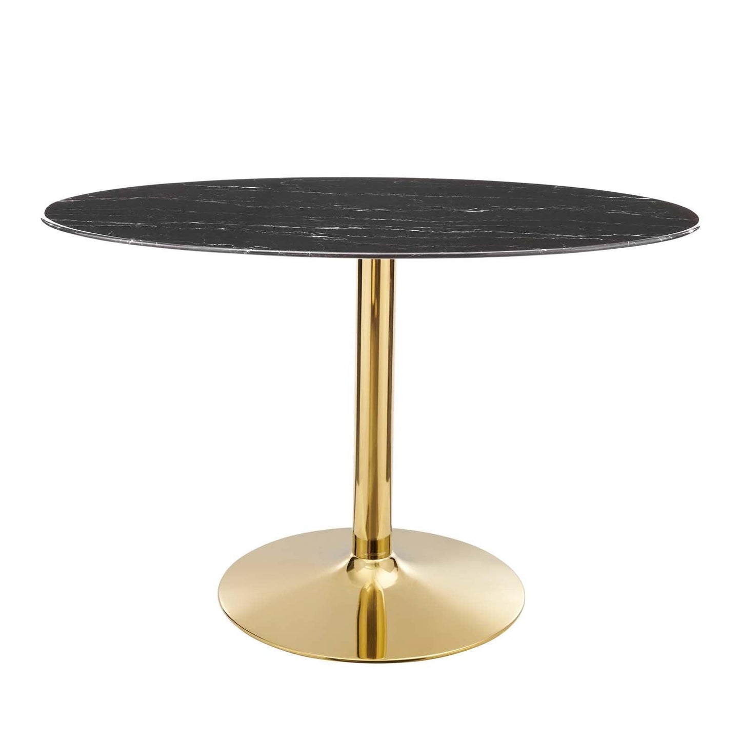 Modway Verne 48" Artificial Marble Dining Table FredCo