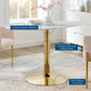 Modway Verne 48" Oval Artificial Marble Dining Table FredCo