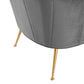 Modway Veronica Channel Tufted Performance Velvet Armchair FredCo