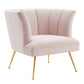 Modway Veronica Channel Tufted Performance Velvet Armchair FredCo