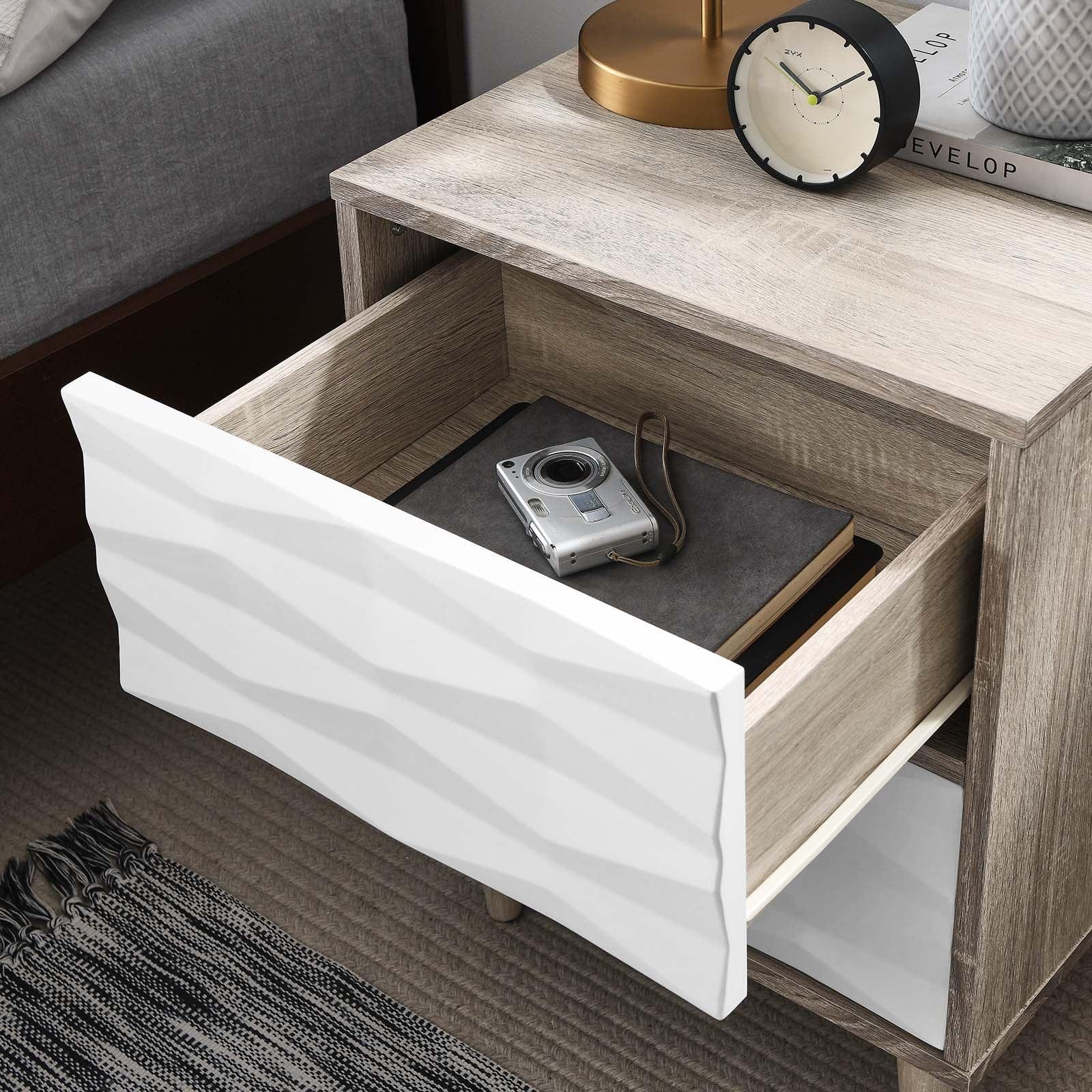 Modway Vespera 2-Drawer Nightstand FredCo