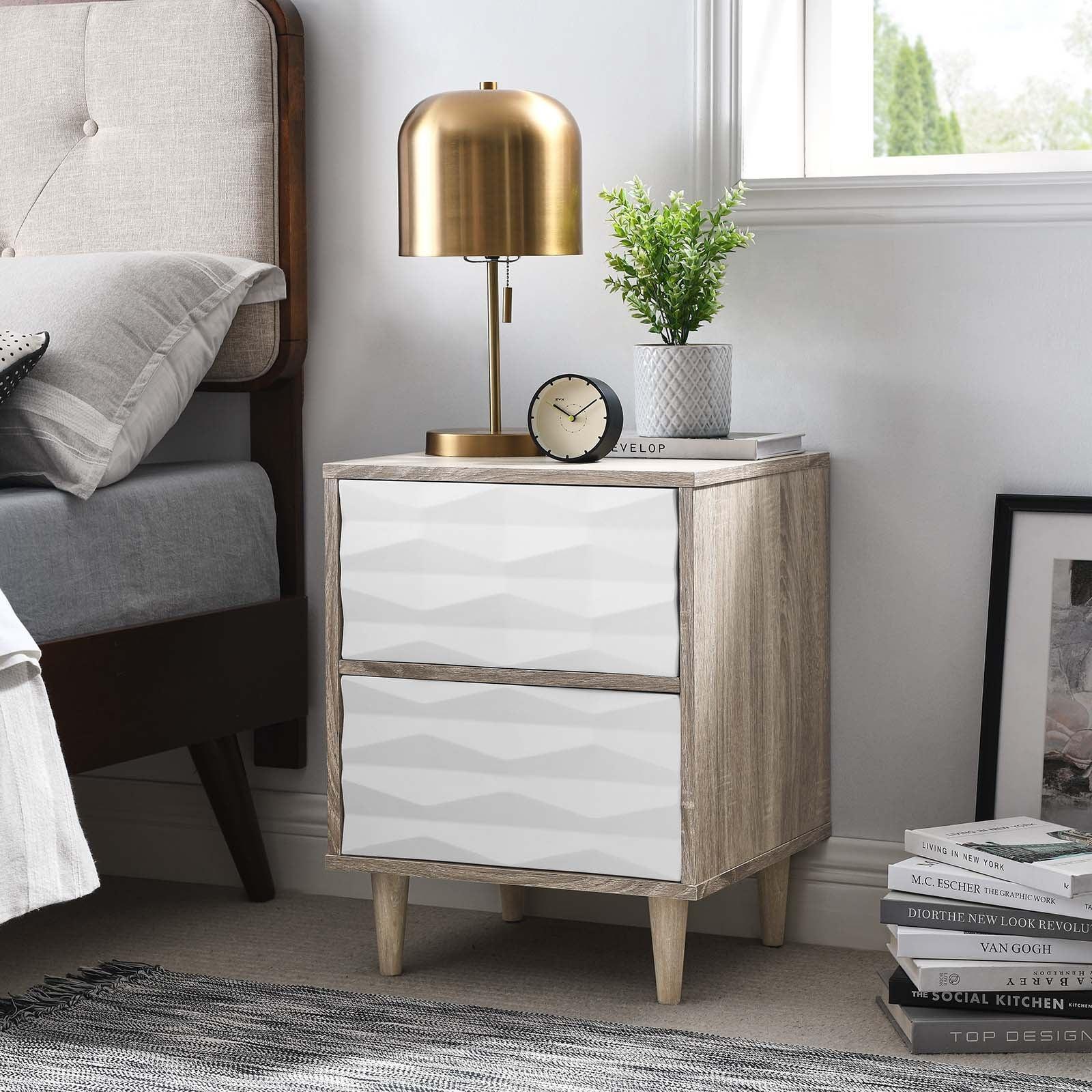 Modway Vespera 2-Drawer Nightstand FredCo