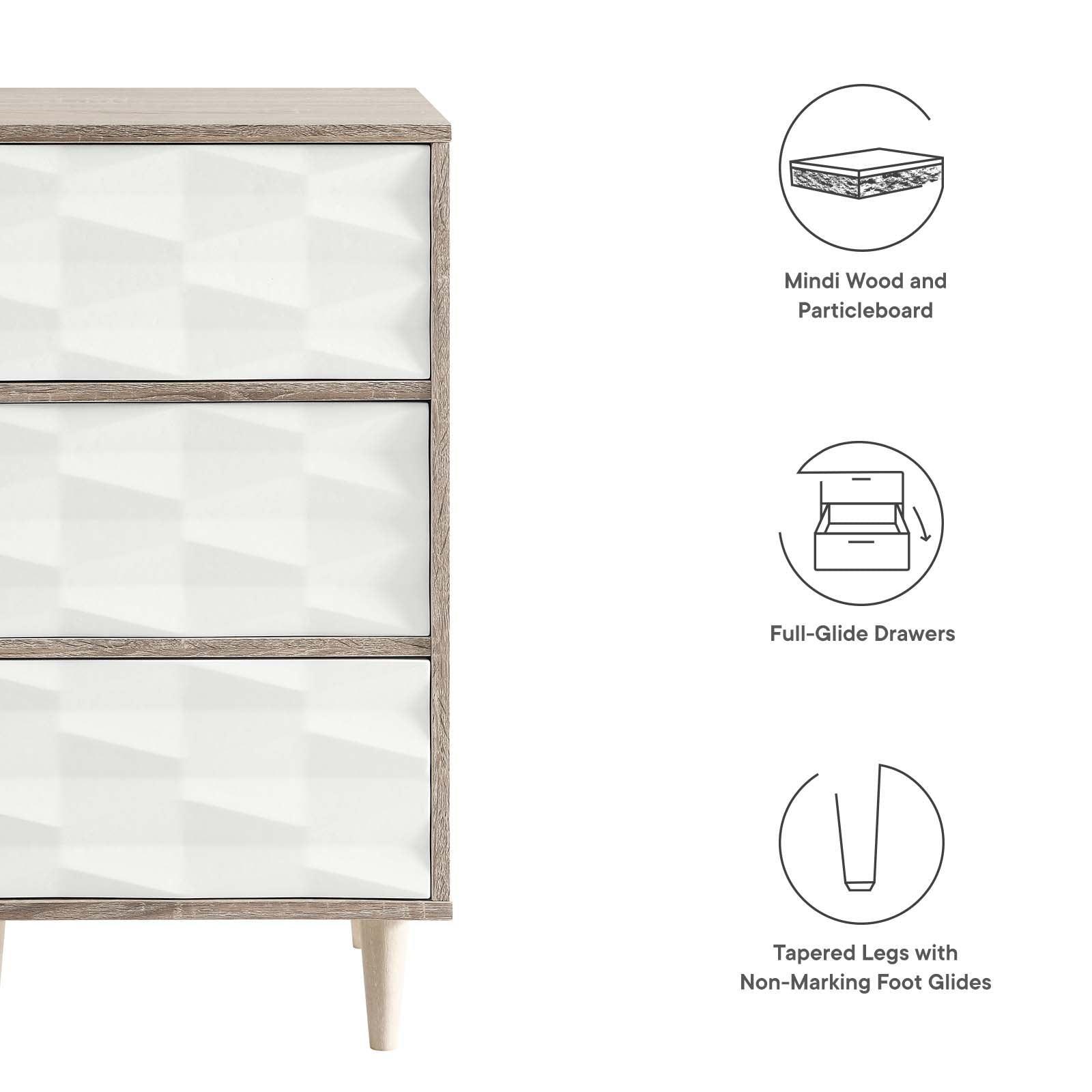 Modway Vespera 3-Drawer Chest, MOD-7081 FredCo