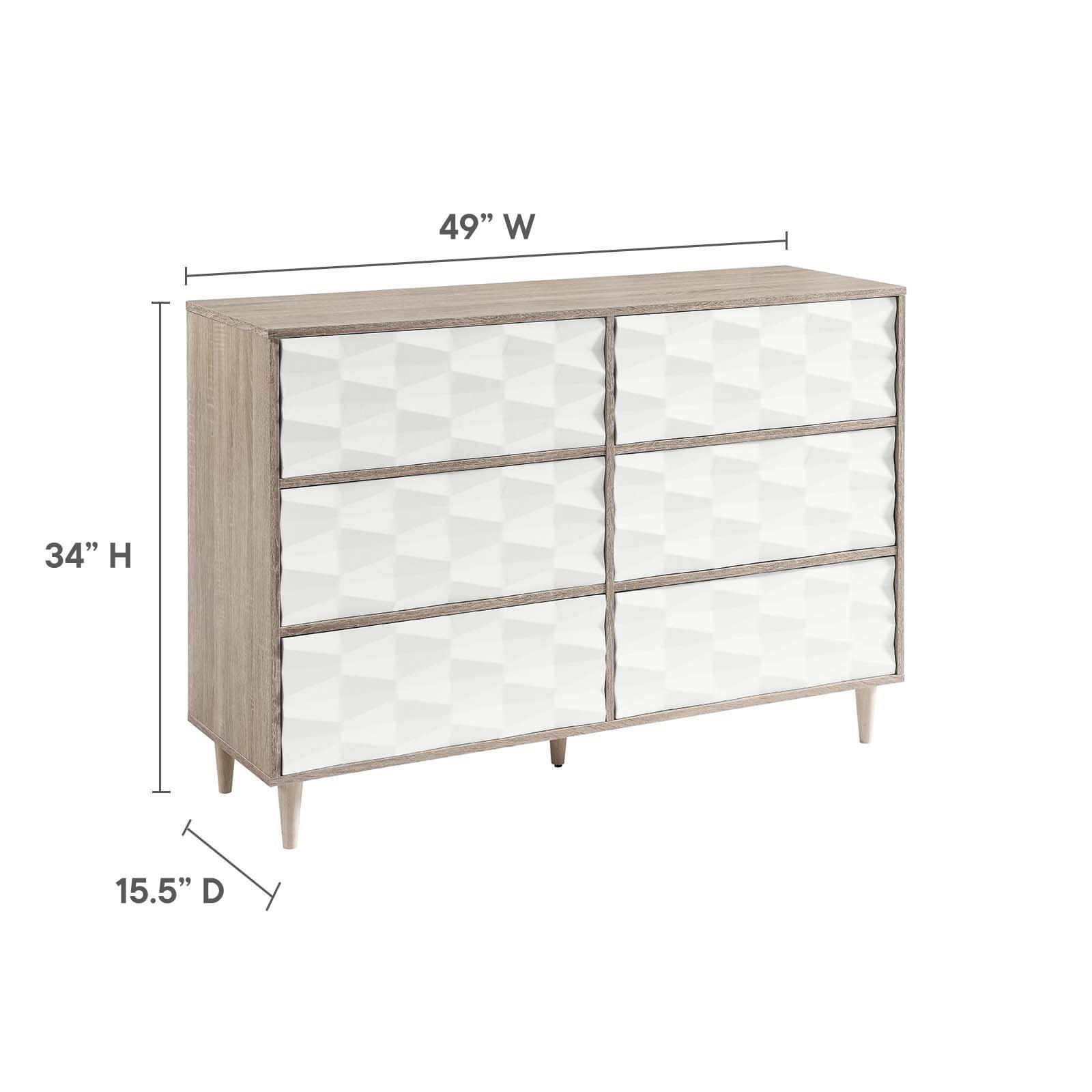 Modway Vespera 6-Drawer Dresser FredCo