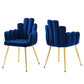 Modway Viceroy Performance Velvet Dining Chair Set of 2 FredCo