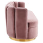 Modway Victoria Channel Tufted Performance Velvet Sofa FredCo