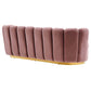 Modway Victoria Channel Tufted Performance Velvet Sofa FredCo