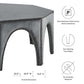 Modway Victory Performance Velvet Ottoman FredCo