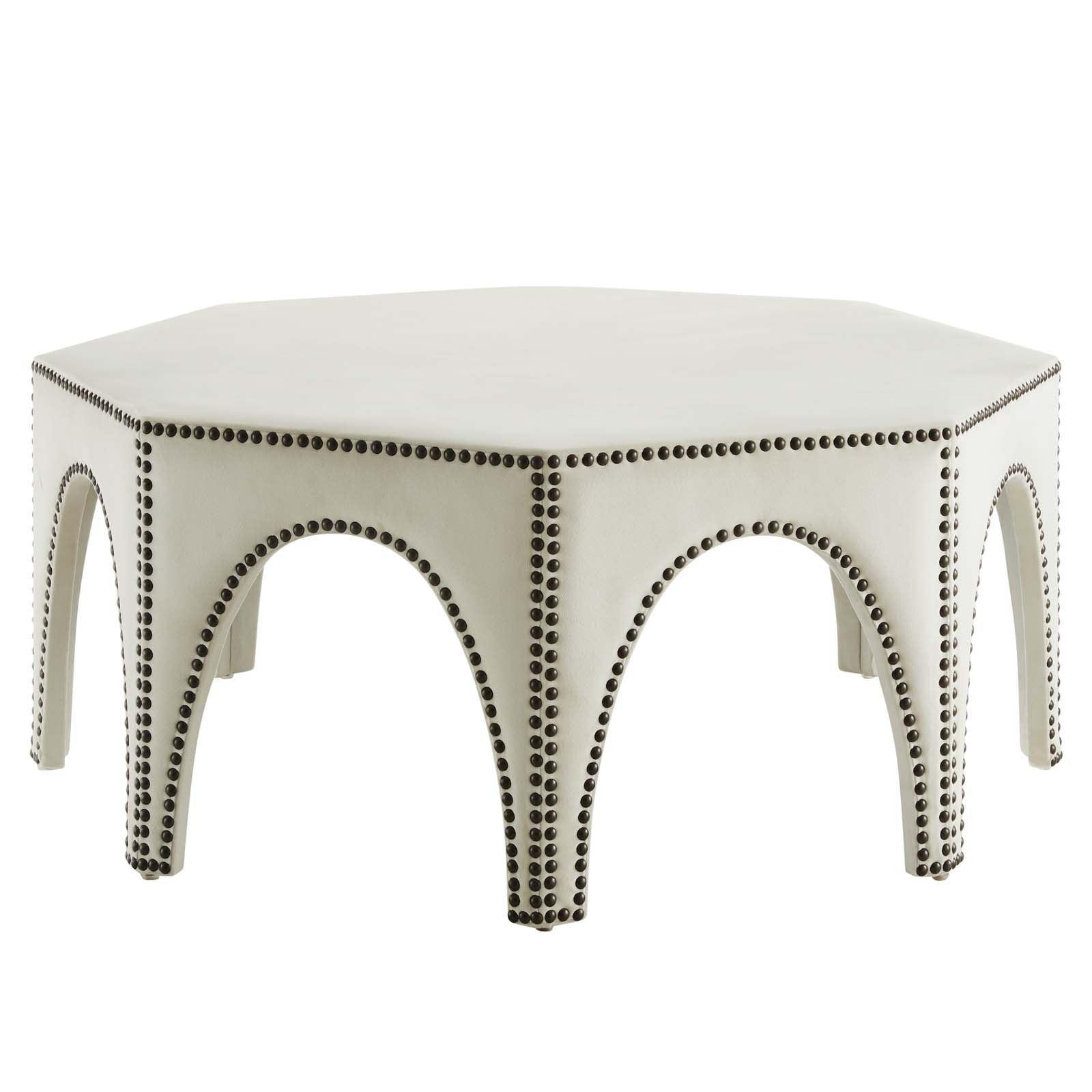 Modway Victory Performance Velvet Ottoman FredCo