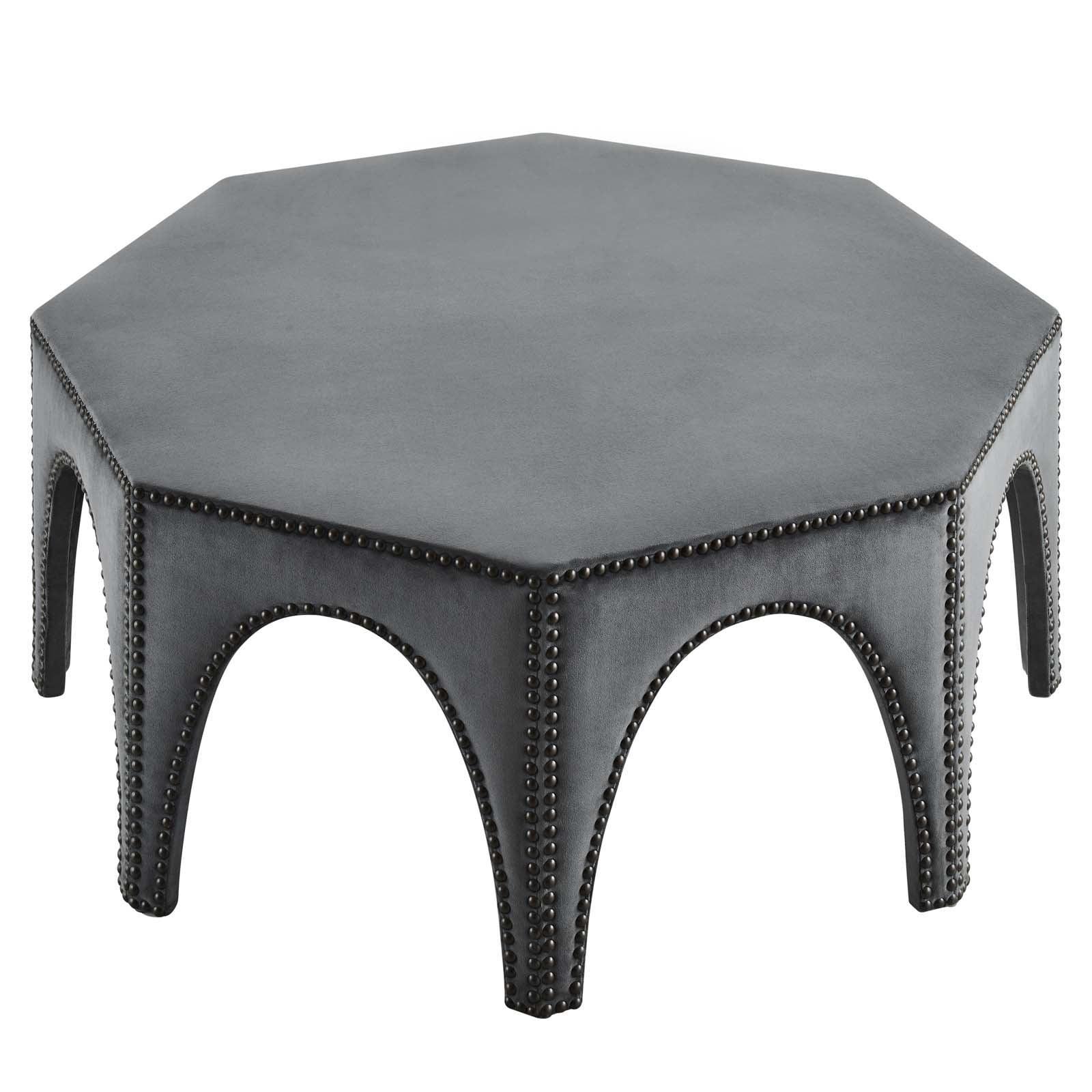Modway Victory Performance Velvet Ottoman FredCo