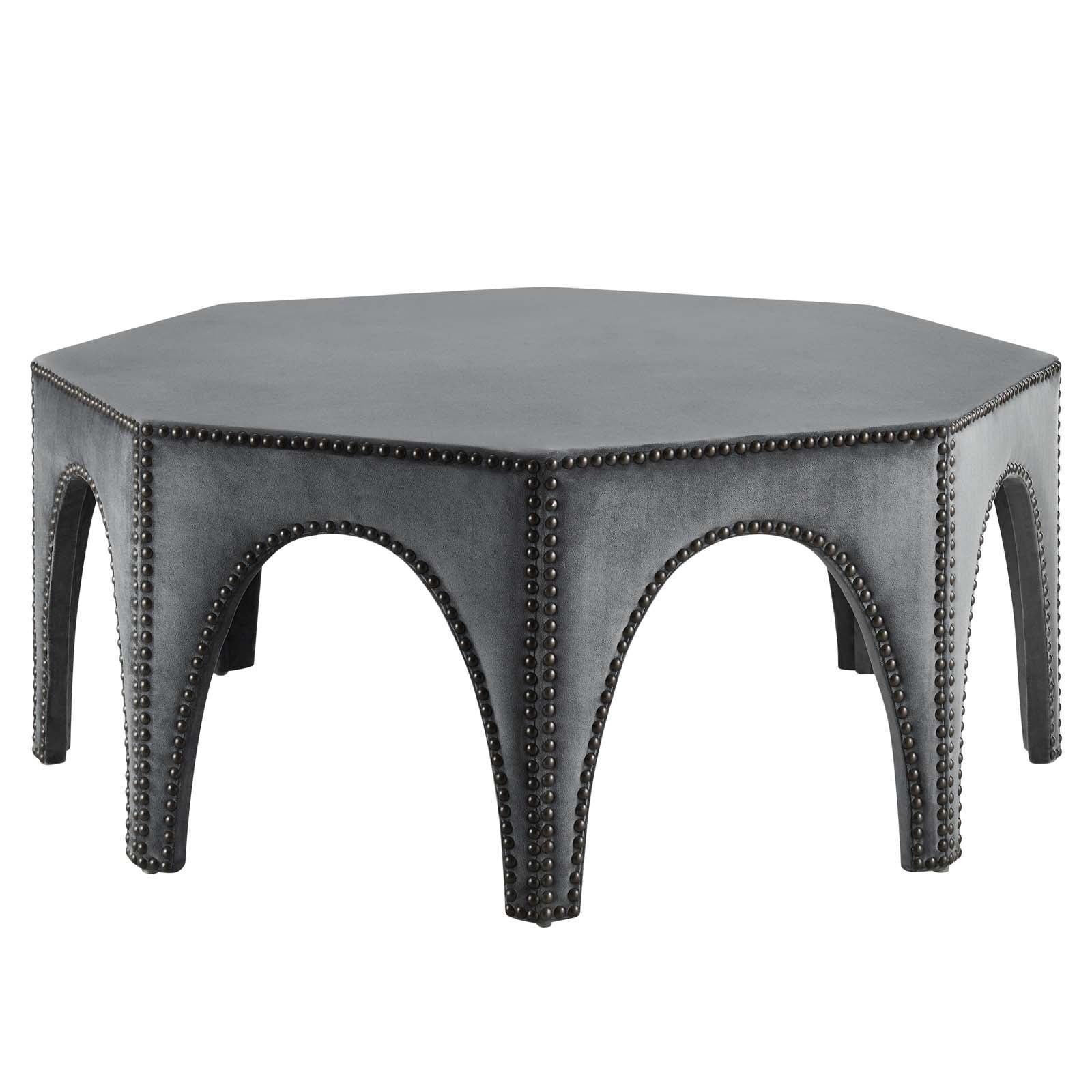 Modway Victory Performance Velvet Ottoman FredCo