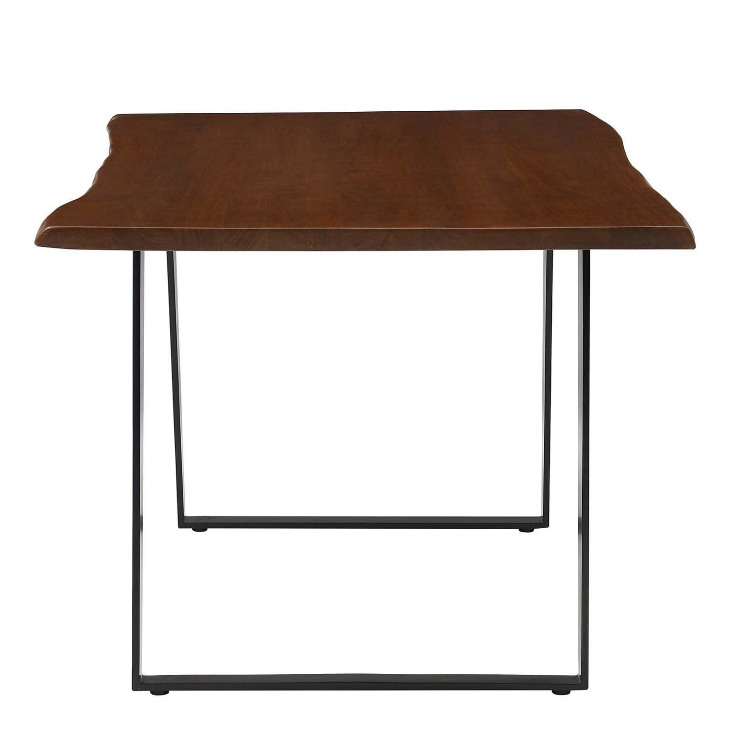 Modway Viggo 60" Live Edge Acacia Wood Acacia Wood Dining Table FredCo