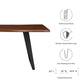 Modway Viggo 60" Live Edge Acacia Wood Acacia Wood Dining Table FredCo