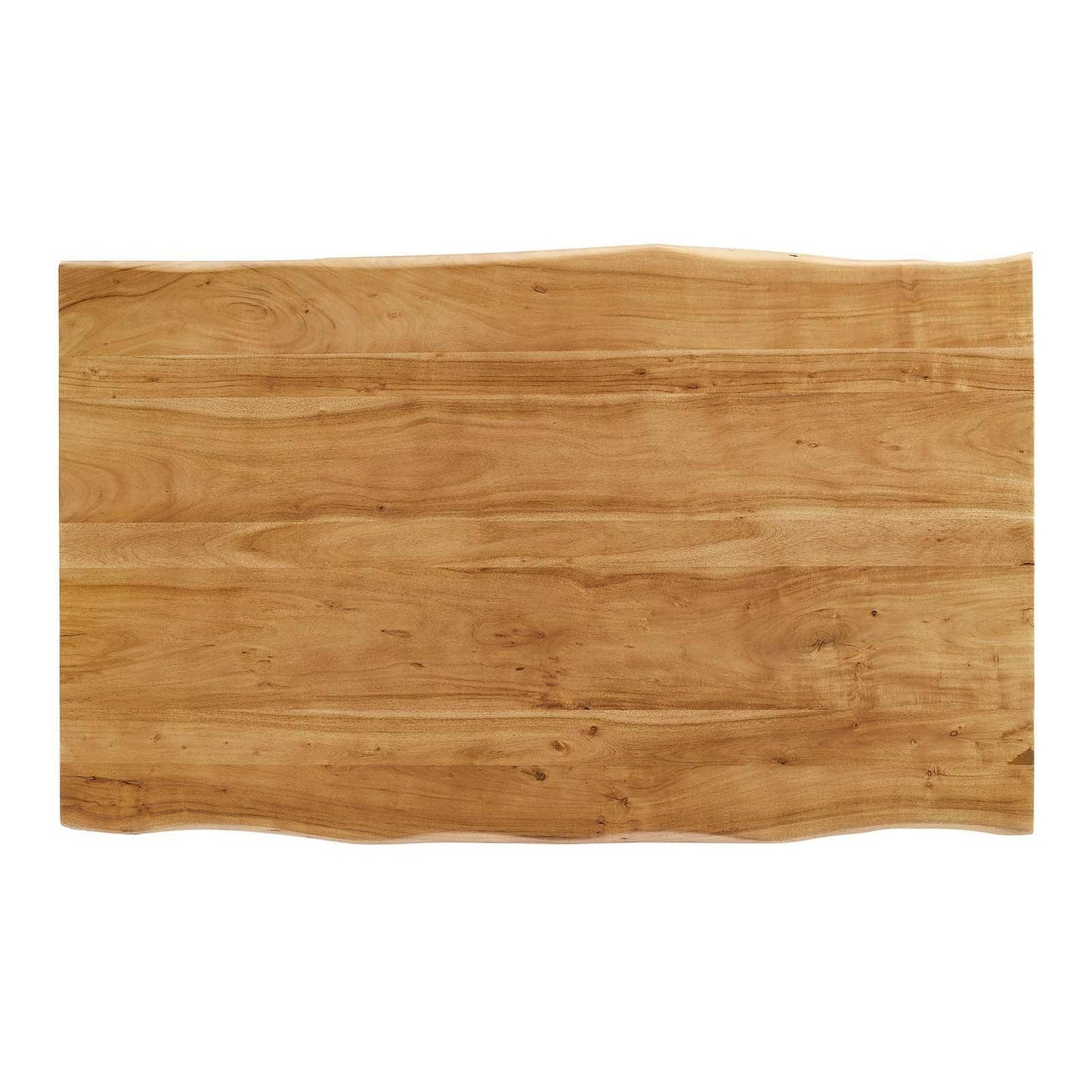 Modway Viggo 60" Live Edge Acacia Wood Acacia Wood Dining Table FredCo