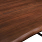 Modway Viggo 74" Live Edge Acacia Wood Dining Table FredCo