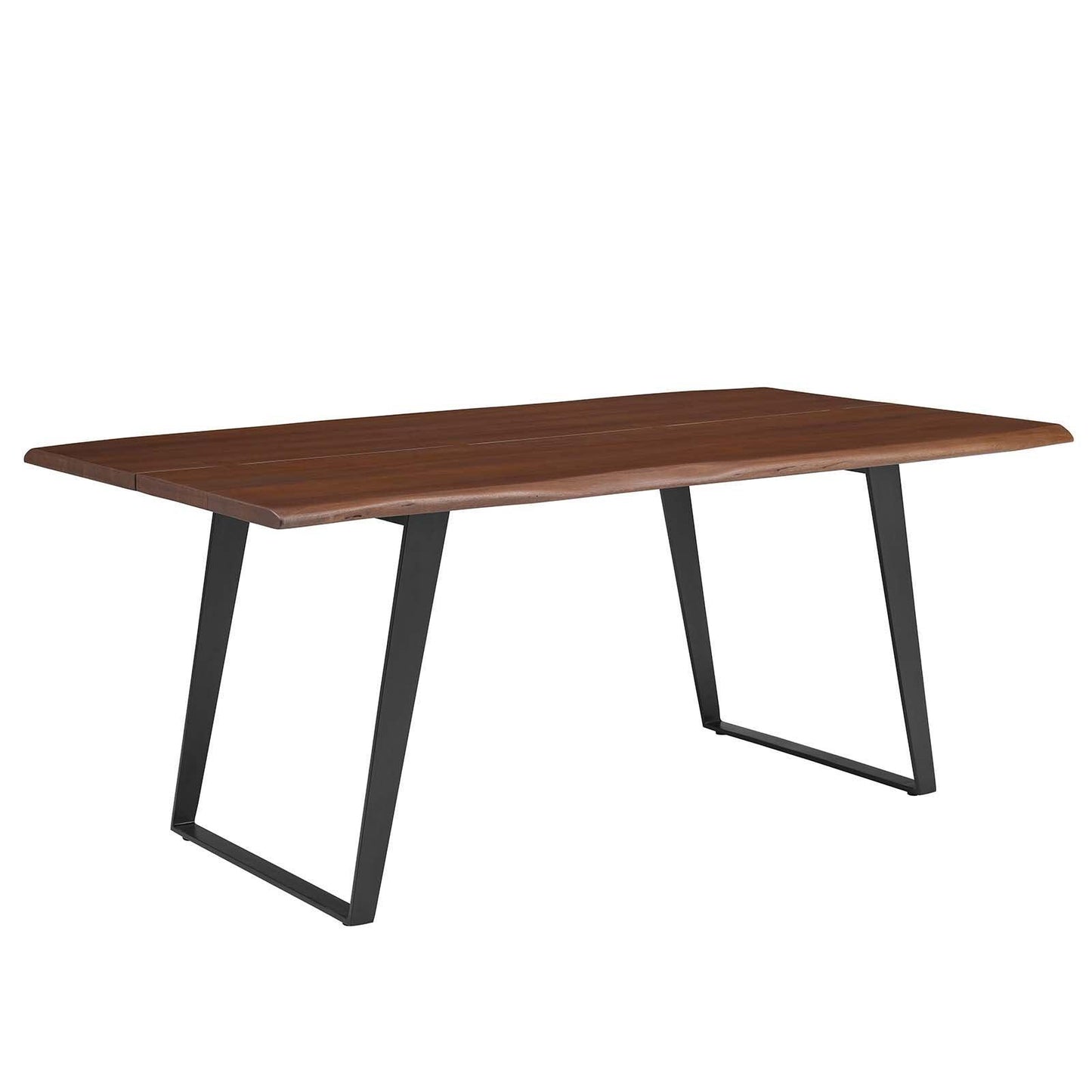 Modway Viggo 74" Live Edge Acacia Wood Dining Table FredCo