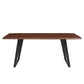 Modway Viggo 74" Live Edge Acacia Wood Dining Table FredCo